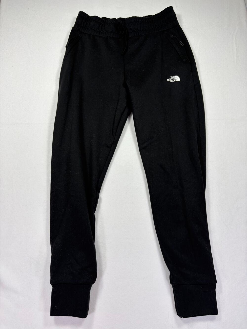 The North Face Women’s Black Fleece Jogger Sweatpants Logo Drawstring Size‎ S